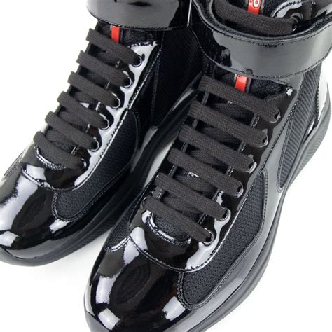 prada high tops for women|high top Prada americas cup.